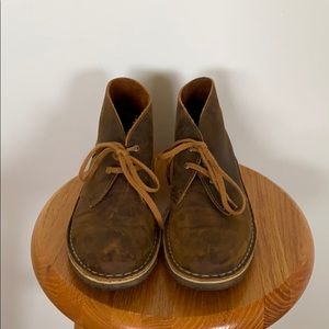 Clark’s Brown Leather Desert Boot - Women’s 39